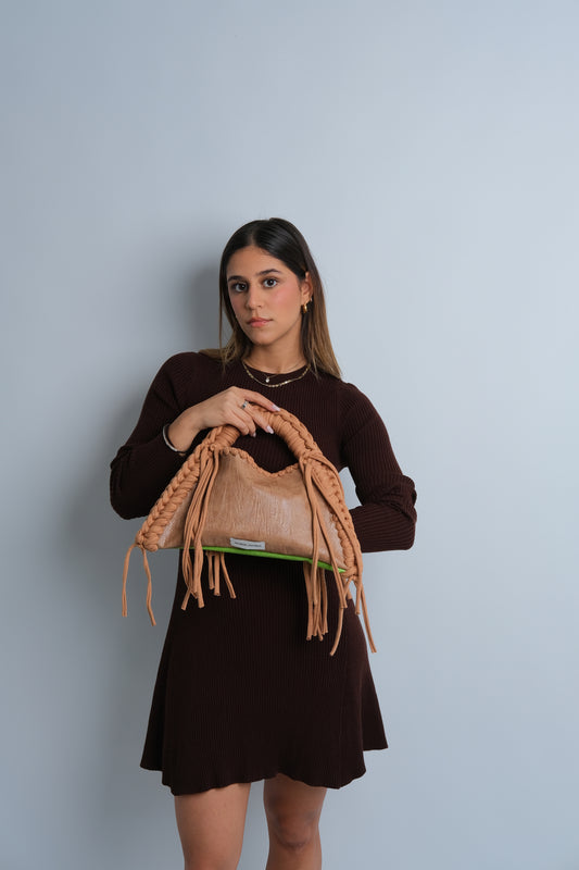 Two Faced Camel x Green Bag