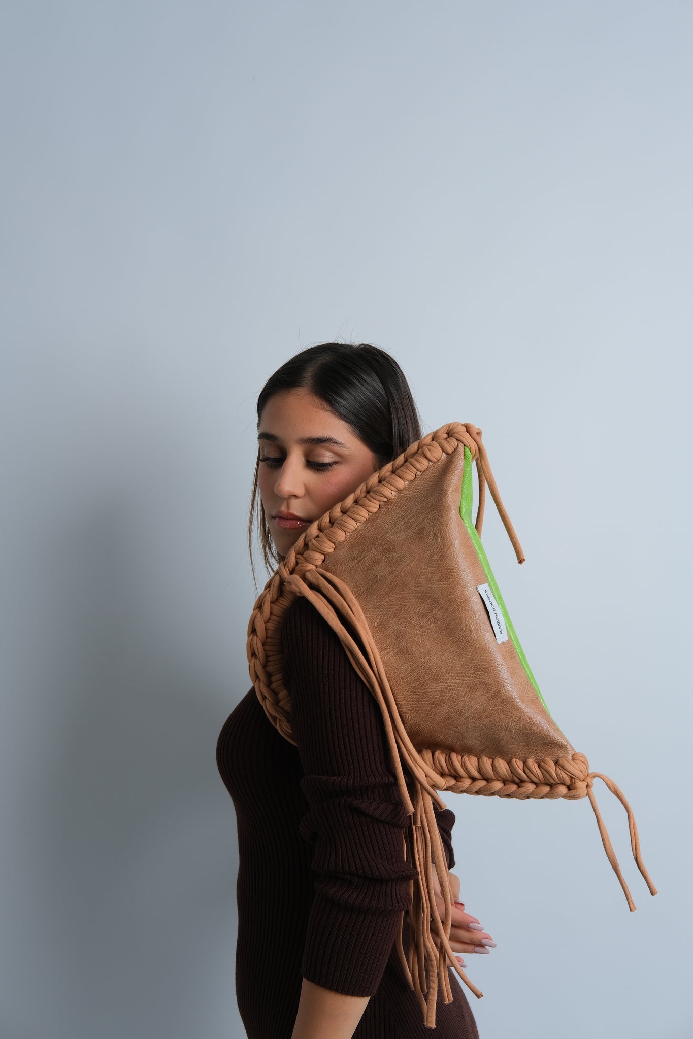 Two Faced Camel x Green Bag