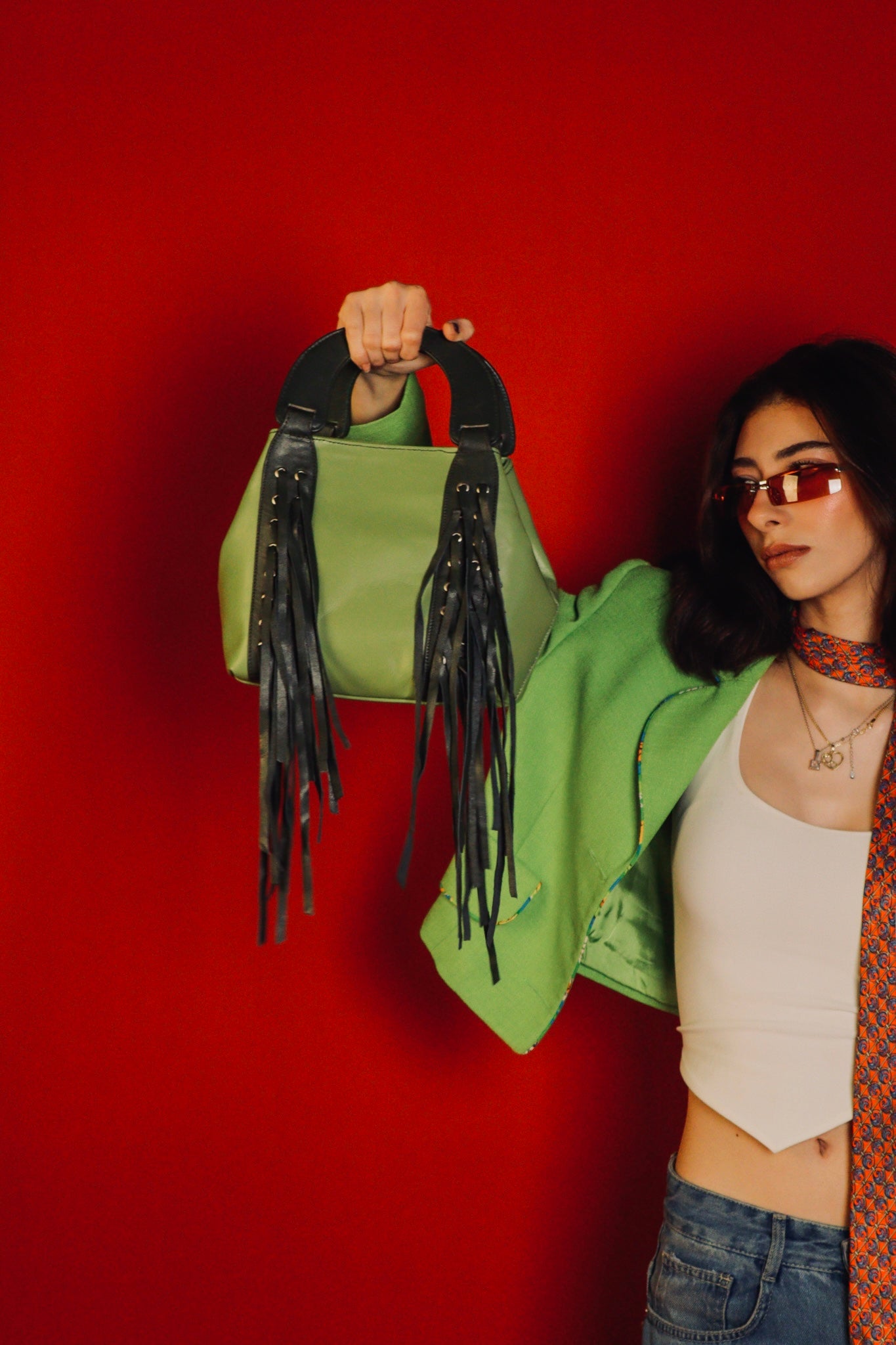 The Katniss bag in Green
