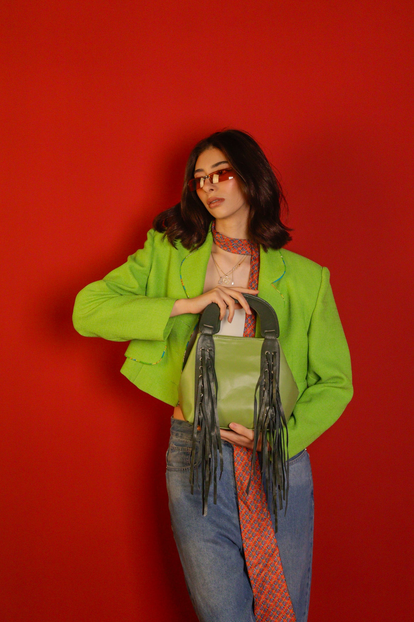 The Katniss bag in Green