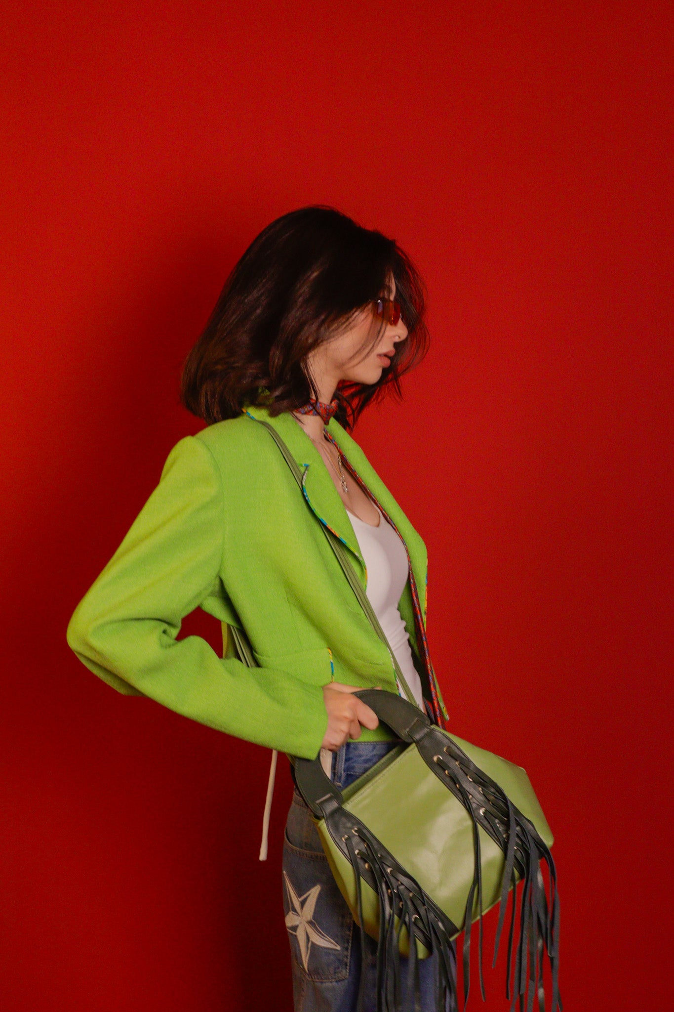 The Katniss bag in Green