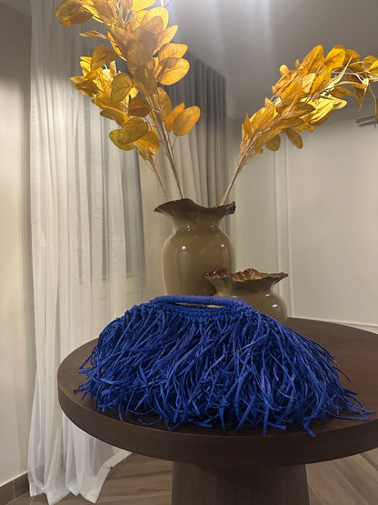 Isla Raffia Clutch