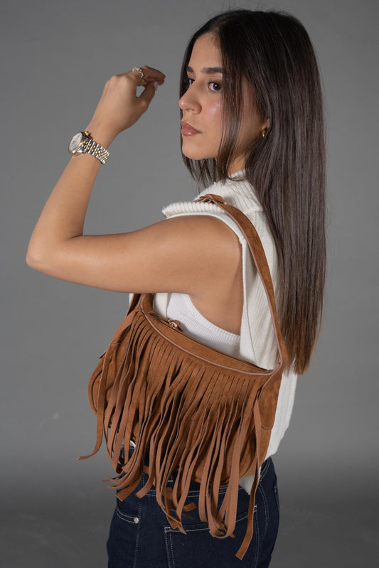 Elora Shoulder in Brown