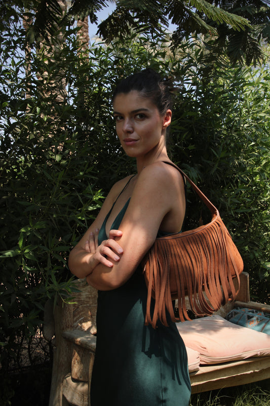 Elora Shoulder in Brown