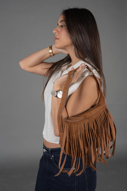 Elora Shoulder in Brown