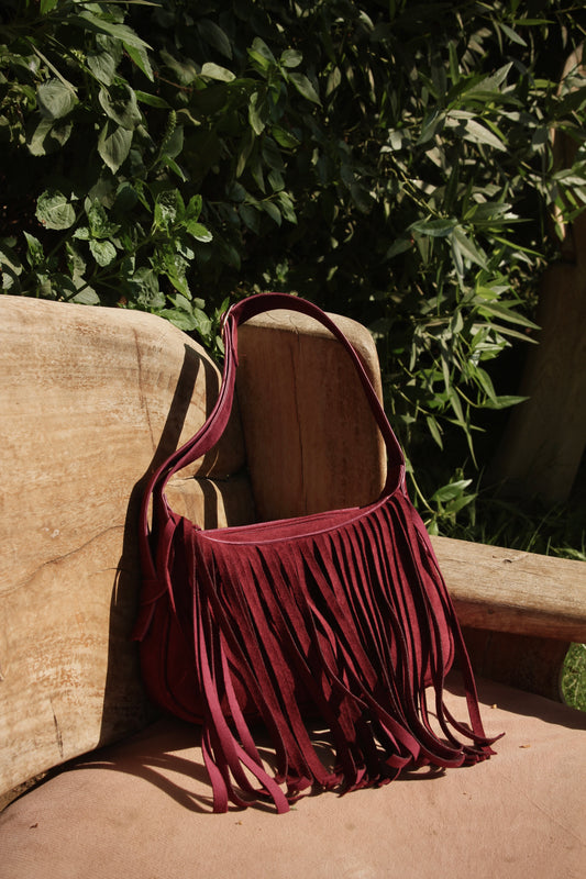 Elora Shoulder in Burgundy